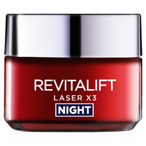 LOREAL REVITALIFT Laser X3 Anti - Ageing Night Cream - Mask 50 mL